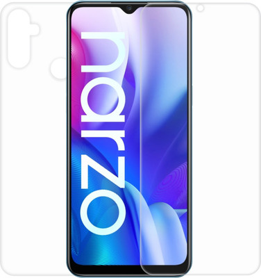 CASE CREATION Front and Back Screen Guard for Realme C17 (6.53-Inch)(Pack of 2)