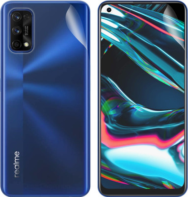 CASE CREATION Screen Guard for Xiaomi POCO M3 Screen Guard Front with Back Cover Shock Proof Edge Corner(Pack of 2)