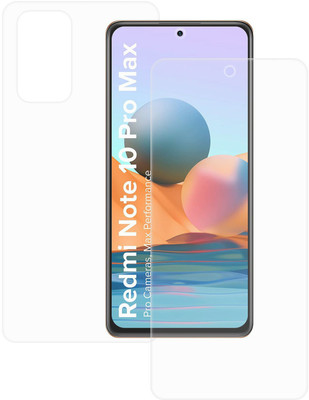 CASE CREATION Nano Glass for Redmi Note 10 Pro Max Buff Guard(Pack of 2)