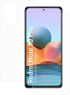 CASE CREATION Nano Glass for Redmi Note 10 Pro Buff Guard(Pack of 2)