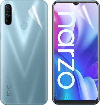 CASE CREATION Screen Guard for Oppo Realme C17 Screen Guard Front with Back Cover Shock Proof Edge Corner(Pack of 2)