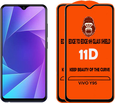 Digilett Tempered Glass Guard for ViVO Y95(Pack of 2)