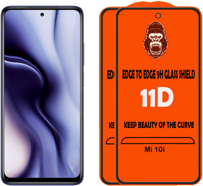 Digilett Tempered Glass Guard for Mi 10i(Pack of 2)