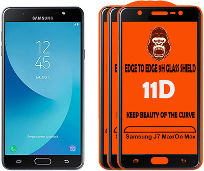 Unirock Tempered Glass Guard for Samsung Galaxy J7 Max(Pack of 3)