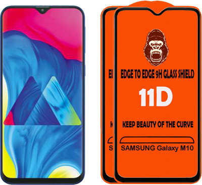 Digilett Tempered Glass Guard for SAMSUNG Galaxy M10(Pack of 2)