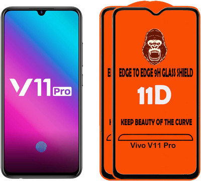 HQ Protection Tempered Glass Guard for Vivo V11 Pro(Pack of 2)