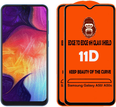 Unirock Tempered Glass Guard for Samsung Galaxy A50(Pack of 2)