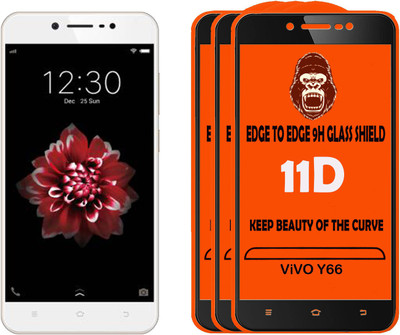HQ Protection Tempered Glass Guard for VIVO Y66(Pack of 3)