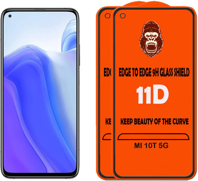Digilett Tempered Glass Guard for MI 10T 5G(Pack of 2)