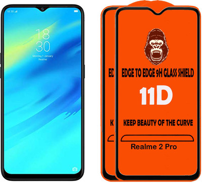 Digilett Tempered Glass Guard for Realme 2 Pro(Pack of 2)