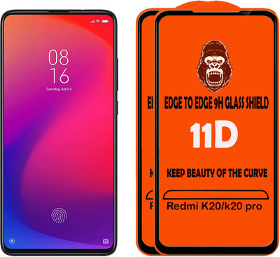 HQ Protection Tempered Glass Guard for Mi K20(Pack of 2)