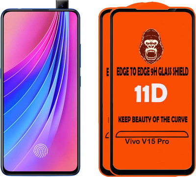 Digilett Tempered Glass Guard for Vivo V15 Pro(Pack of 2)