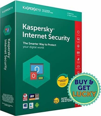 Kaspersky Internet Security 2 User 1 Year(CD/DVD)