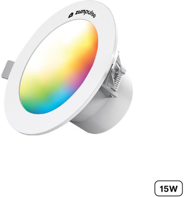 Zunpulse WiFi Smart LED Downlight 15W 16 Million Colours Ceiling Lamp