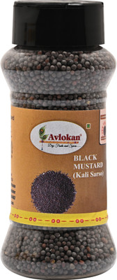 Avlokan Mustard Seeds Small /Kali Sarso / Rai /Whole Mustard Black Seed(100 g)