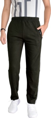 Kundan Solid Men Black Track Pants