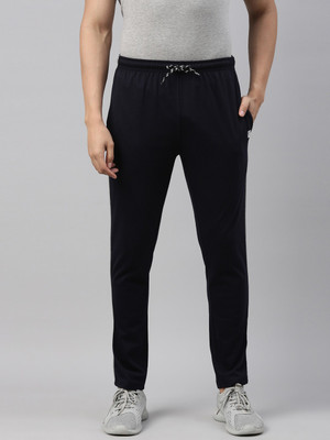 Billion Solid Men Dark Blue Track Pants