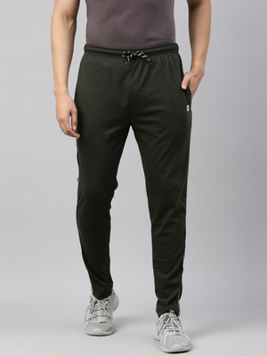 Billion Solid Men Green Track Pants