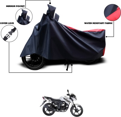 GOSHIV-car and bike accessories Waterproof Two Wheeler Cover for Yamaha(SZ X, Black, Red)