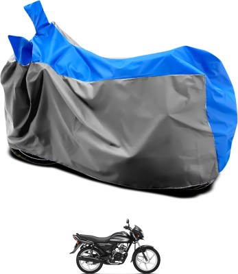 GOSHIV-car and bike accessories Waterproof Two Wheeler Cover for Honda(CD 110 Dream, Grey, Blue)