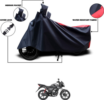 GOSHIV-car and bike accessories Waterproof Two Wheeler Cover for Honda(CB Twister, Black, Red)
