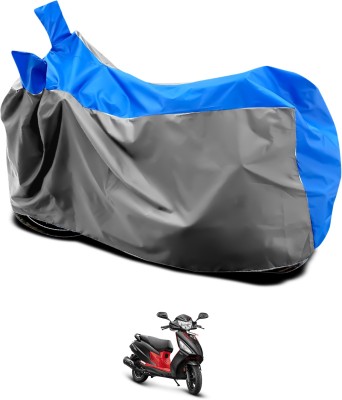 GOSHIV-car and bike accessories Waterproof Two Wheeler Cover for Hero(Maestro Edge, Grey, Blue)