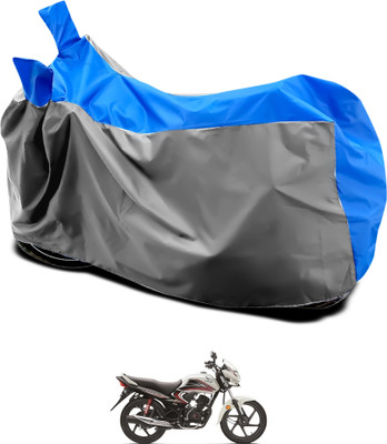 GOSHIV-car and bike accessories Waterproof Two Wheeler Cover for Honda(Dream Yuga, Grey, Blue)