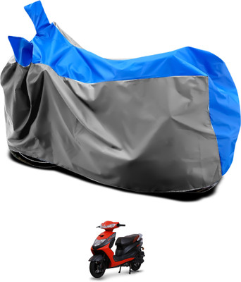 GOSHIV-car and bike accessories Waterproof Two Wheeler Cover for Ampere(Zeal, Grey, Blue)