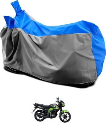 GOSHIV-car and bike accessories Waterproof Two Wheeler Cover for TVS(Max 4R, Grey, Blue)