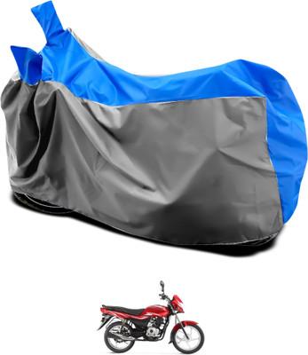 GOSHIV-car and bike accessories Waterproof Two Wheeler Cover for Bajaj(ComforTec, Grey, Blue)