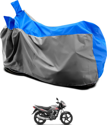 GOSHIV-car and bike accessories Waterproof Two Wheeler Cover for TVS(Star Sport, Grey, Blue)