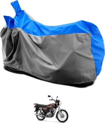 GOSHIV-car and bike accessories Waterproof Two Wheeler Cover for Yamaha(Crux, Grey, Blue)