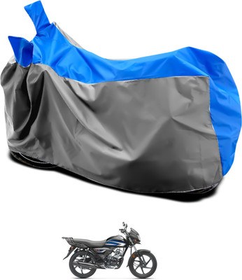 GOSHIV-car and bike accessories Waterproof Two Wheeler Cover for Hero(CD 100 SS, Grey, Blue)