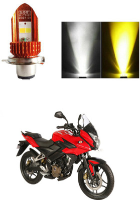 PRTEK Motorcycle LED Headlights High Low Beam Bulb, Super Bright Lens Motorbike Headlamp 4800LM White Yellow Bulbs DC12V/24V Universal Halogen Lamp, Pack of 1 V126 Headlight Motorbike LED for Bajaj (12 V, 24 W)(Pulsar 150 DTS-i, Pack of 1) PRTEK Motorcycle LED Headlights High Low Beam Bulb, Super Bright Lens Motorbike Headlamp 4800LM White Yellow Bulbs DC12V/24V Universal Halogen Lamp, Pack of 1 V126 Headlight Motorbike LED for Bajaj (12 V, 24 W)(Pulsar 150 DTS-i, Pack of 1)