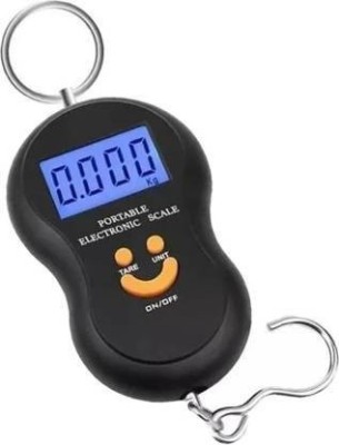 Velish Digital Weight Machine- 10g-50Kg Digital Hanging Luggage Fishing Portable Weight Scale Taraju Tarazu Kata L/2/KN Luggag Weighing Scale(Black)