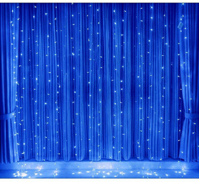 Luz 75 LEDs 20.04 m Blue Steady String Rice Lights(Pack of 2)