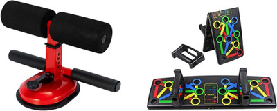 SEASPIRIT PUSH UP BORAD WITH DOUBLE LEG SUPPORT EXERCISE TOOL ,exercise kit AND GYM KIT Push-up Bar