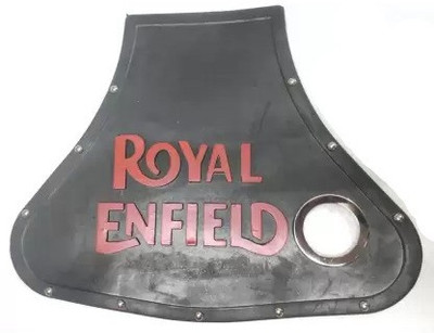 Bullkartzone Front And Back Rear Mud Guard For Royal Enfield Classic(Black) Bike Engine Guard(Royal Enfield)