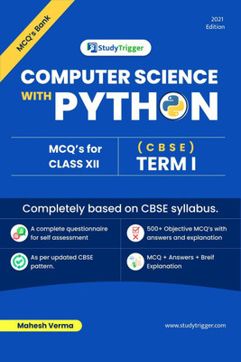Computer Science with Python MCQ Bank(English, Paperback, Verma Mahesh)