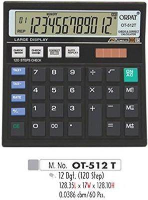 ORPAT OT OT-512GT Basic  Calculator(12 Digit)