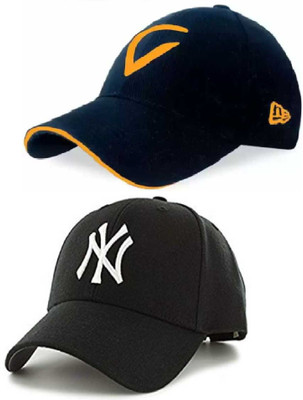 b for u Solid Sports/Regular Cap Cap(Pack of 2)