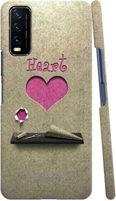 G4E-GIFT4EVER Back Cover for Vivo Y20i(Beige, Pack of: 1)