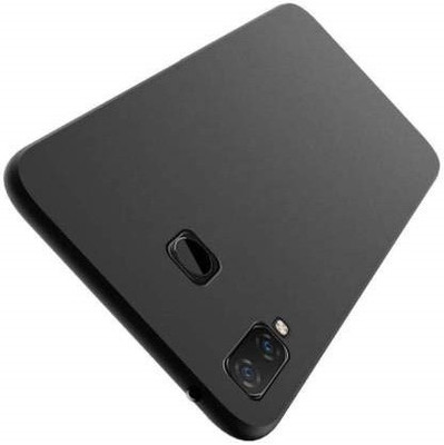 SMARTCASE Back Cover for SAMSUNG GALAXY A8 STAR(Black, Grip Case, Silicon, Pack of: 1)