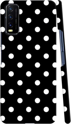 G4E-GIFT4EVER Back Cover for Vivo Y20i(Black, White, Pack of: 1)