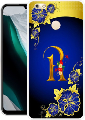 BLUEBUG Back Cover for Gionee M7 Power(Blue, Gold, Grip Case, Silicon, Pack of: 1)