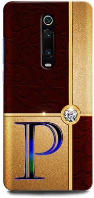 INTELLIZE Back Cover for Redmi K20 Pro MZB7750IN P, P LETTER, P DESIGN, P ALPHABET, P NAME(Multicolor, Hard Case, Pack of: 1)