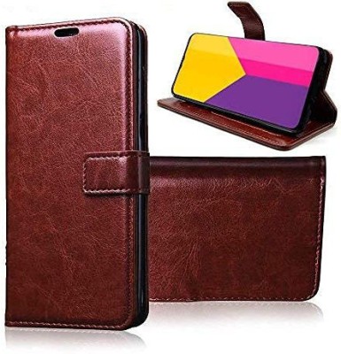 Gaffar Wale Flip Cover for Vivo V29E 5G(Brown, Dual Protection, Pack of: 1)