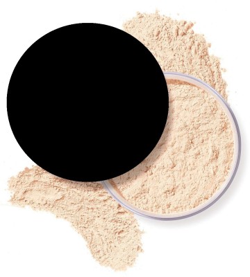 MYEONG MATTE FINISH OIL CONTROL MAKE UP FACE FINE LOOSE POWDER FOR FULL COVERAGE MAKE UP LOOK Compact(BANANA BEIGE, 12 g)