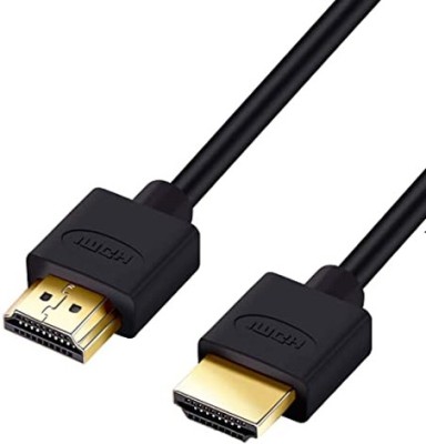 CRETO HDMI Cable connects your TV to your Sky & HD, Blu-Ray, Laptop,Set-Top Box, DVD, PC, PS3, Samsung, LG, Sony, Apple TV, 3D, Plasma, LCD, LED, TV and many other HD Ready devices 10 m HDMI Cable(Compatible with 3d/Lcd/LED/Plasma Tv, Set Top Box, DVD, Computer/laptop, Black, One Cable)