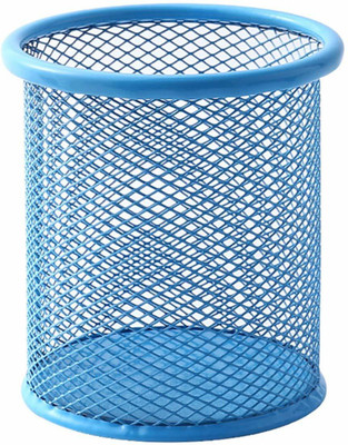 YANCI 1 Compartments Metal Pen Holder(Blue)